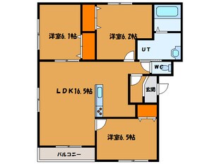 セゾンクレールＡｏｙａｇｉⅠの物件間取画像